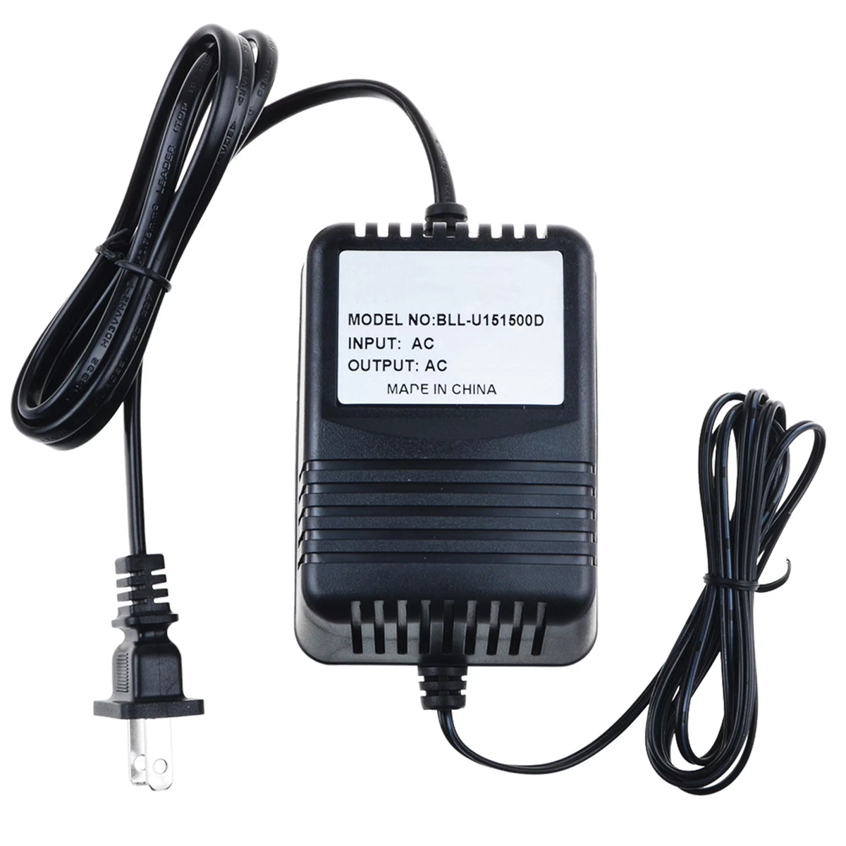 Compatible AC / DC Adapter Replacement 9V - 10 VAC Power Supply M931