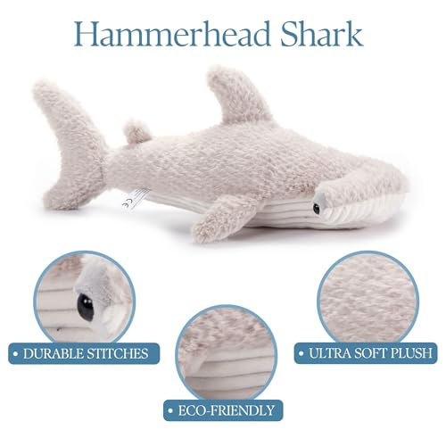 Gray Shark Stuffed Animal Plush Toy 17 Inches F621