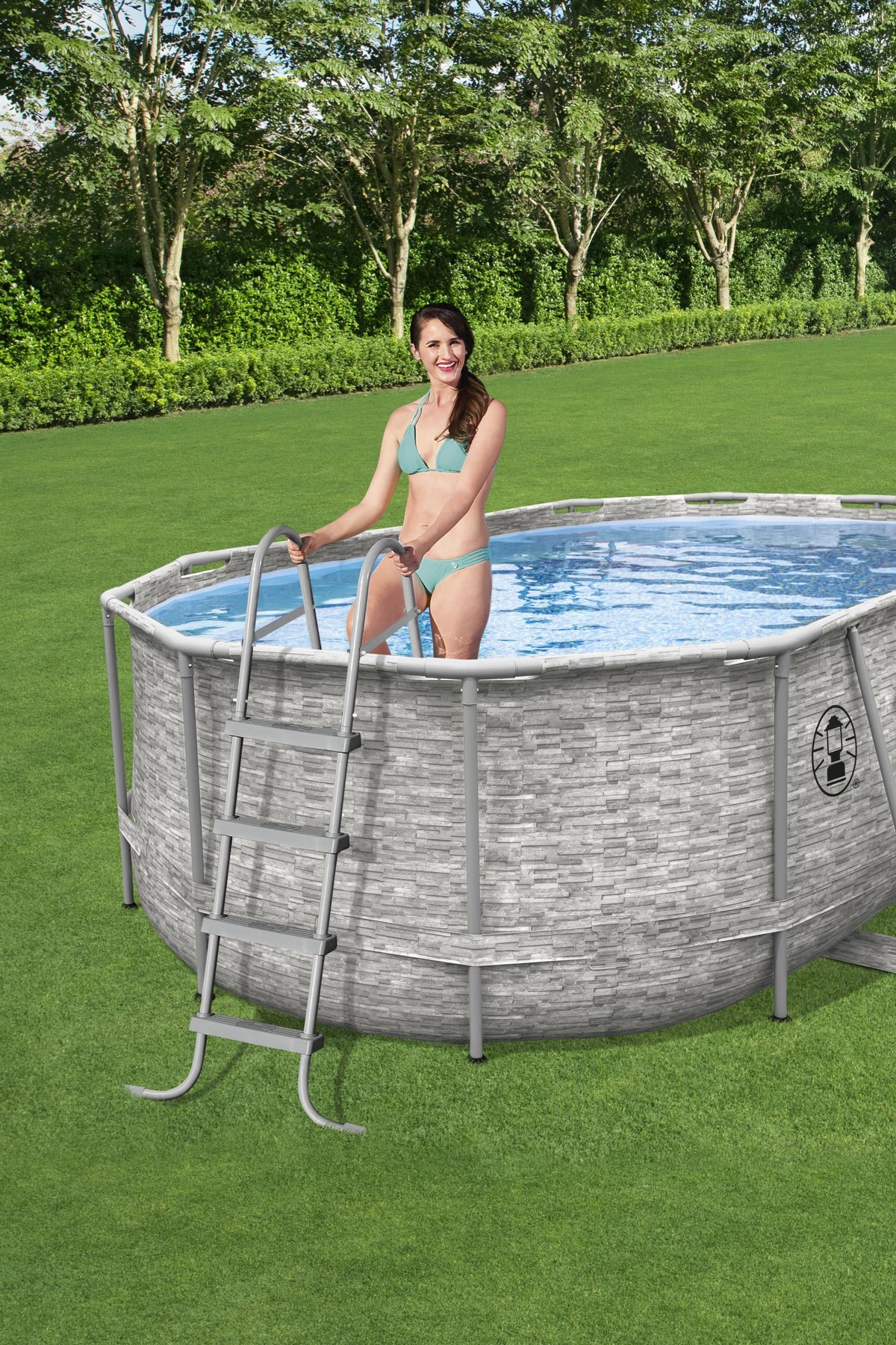 16' x 10' x 48 Oval Pool Set G5828