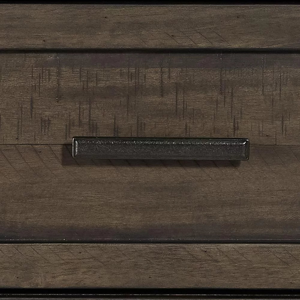 Gray Dresser & Mirror J699056