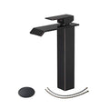 Brushed Nickel Waterfall Vessel Sink Faucet X9746