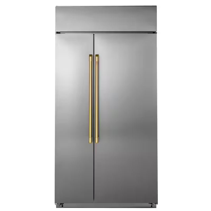 Brushed Brass Refrigerator Handle Kit G257822