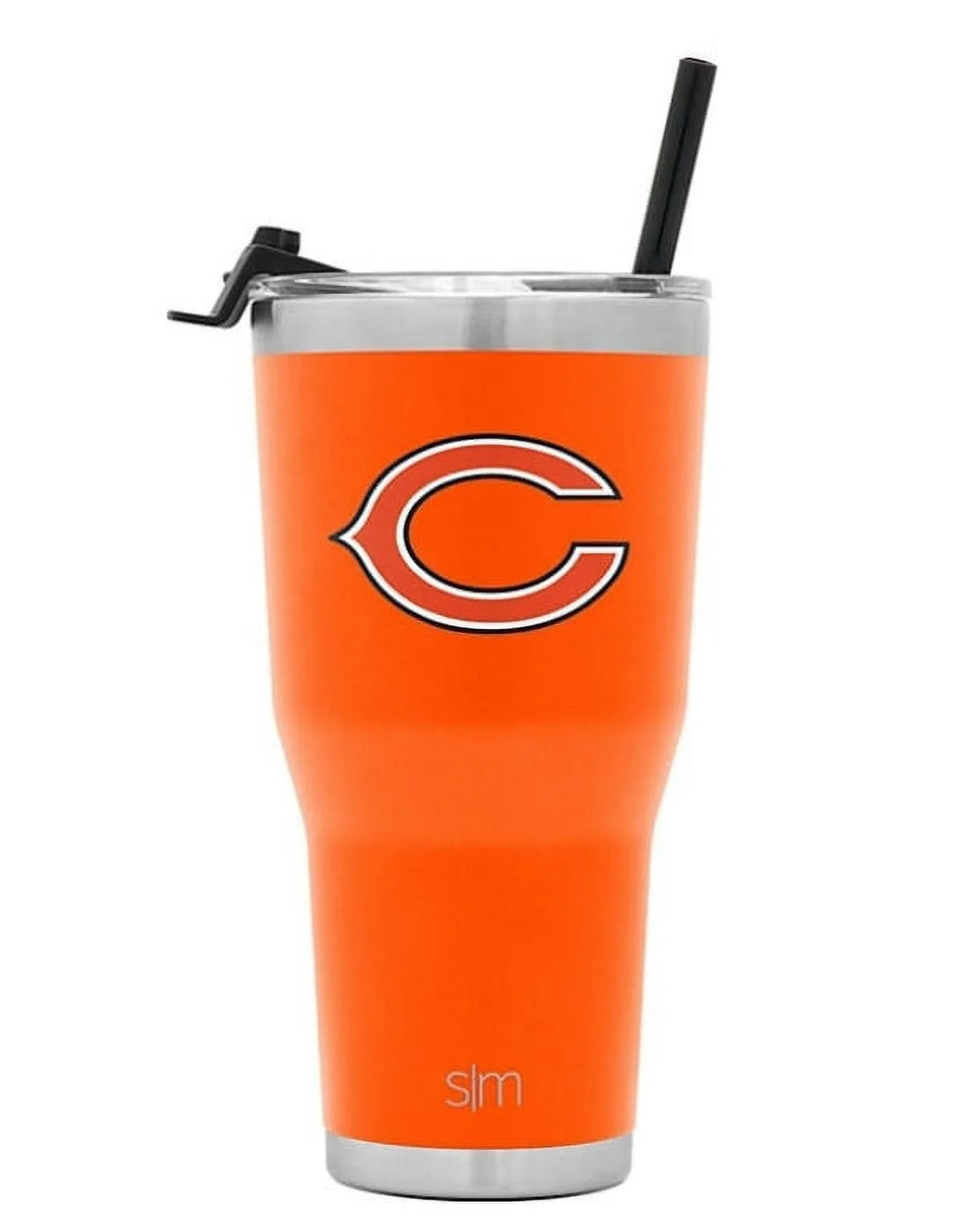 2-Pack Insulated Stainless Steel Tumbler with Flip Lid and Straw 30oz V1505