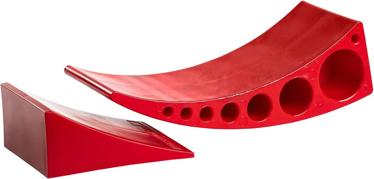 Single Camper Leveler Block with Rubber Mat P15221