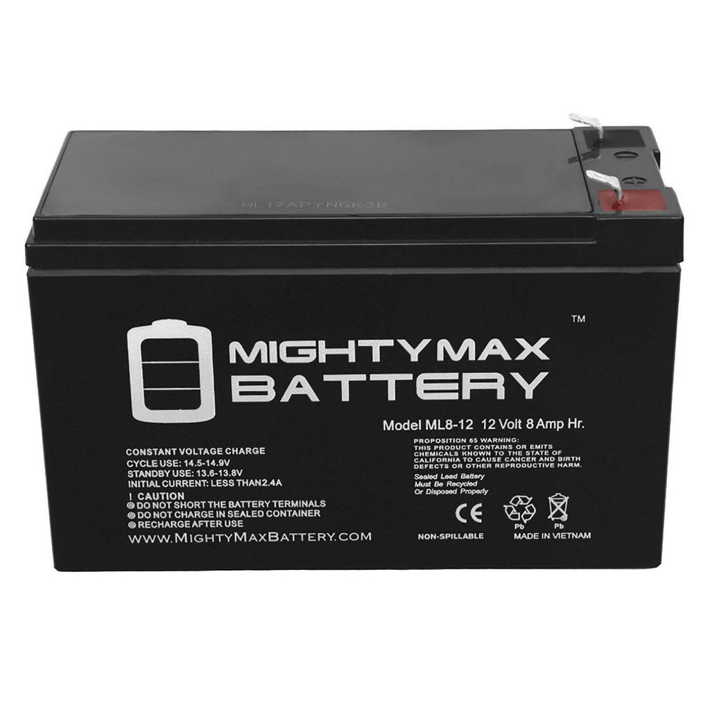 12V 8Ah SLA 4 Pack W2678