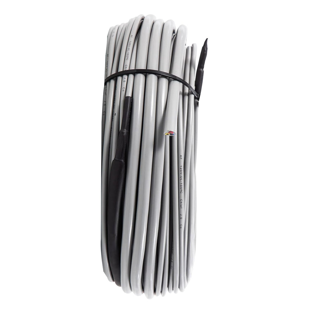 Floor Heating Cable 83.3 Square Feet Waterproof Insulated with Temperature Control Panel A660304