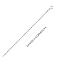 14K White Gold 1.75 mm Singapore Chain 20'' S96519