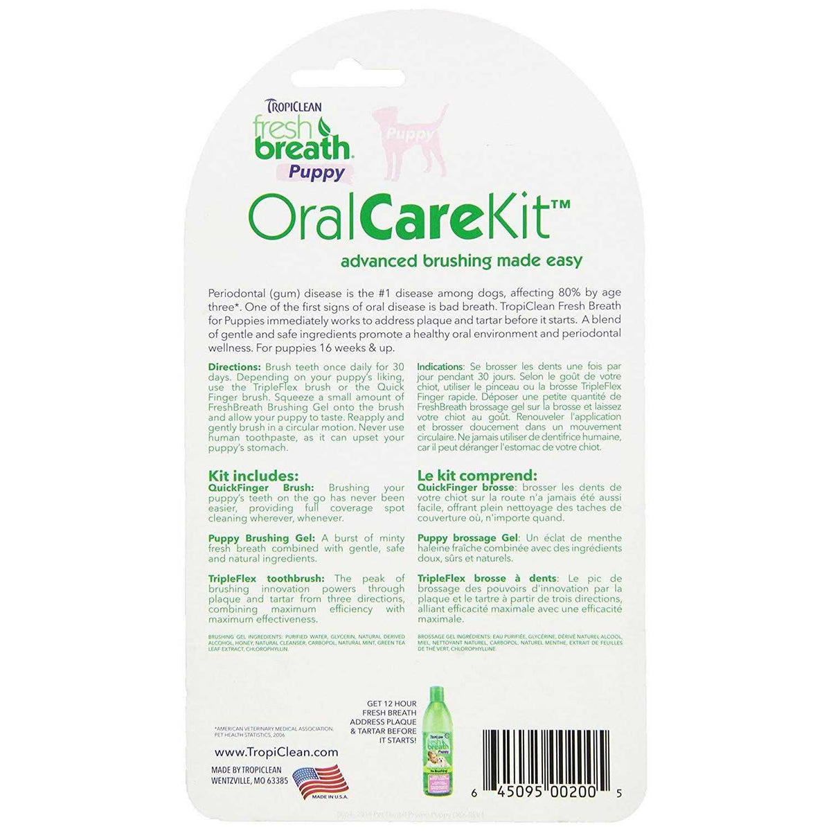 Fresh Breath Oral Care Kit for Puppies O41003