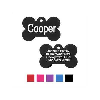 Anodized Aluminum Personalized Dog ID Tag G364