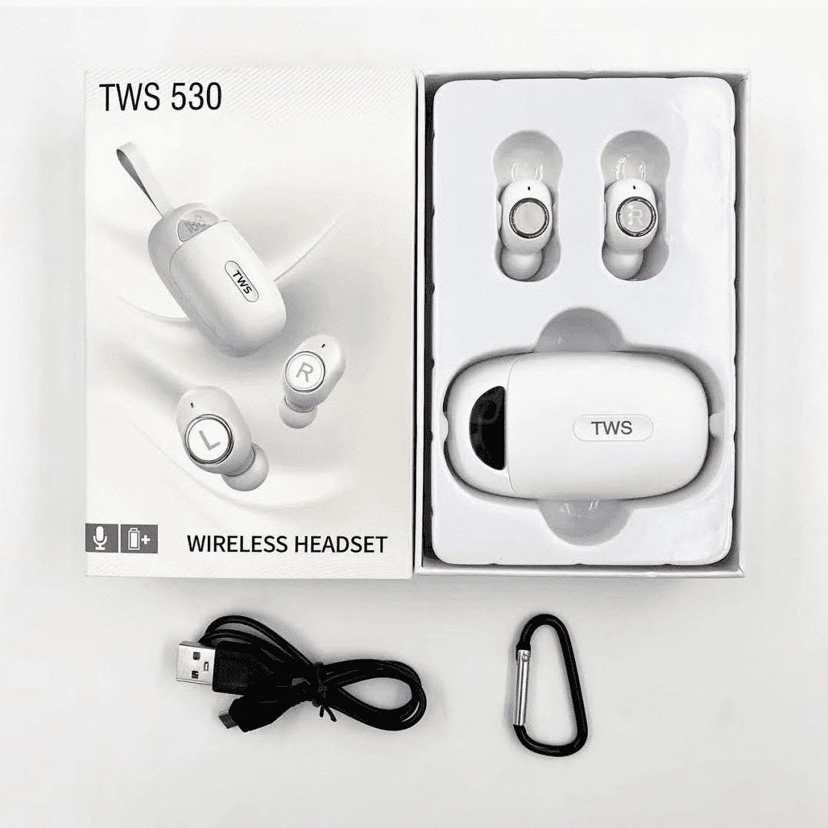 Wireless Earbuds with 2000mAh Charging Case IPX7 Sweatproof U611478