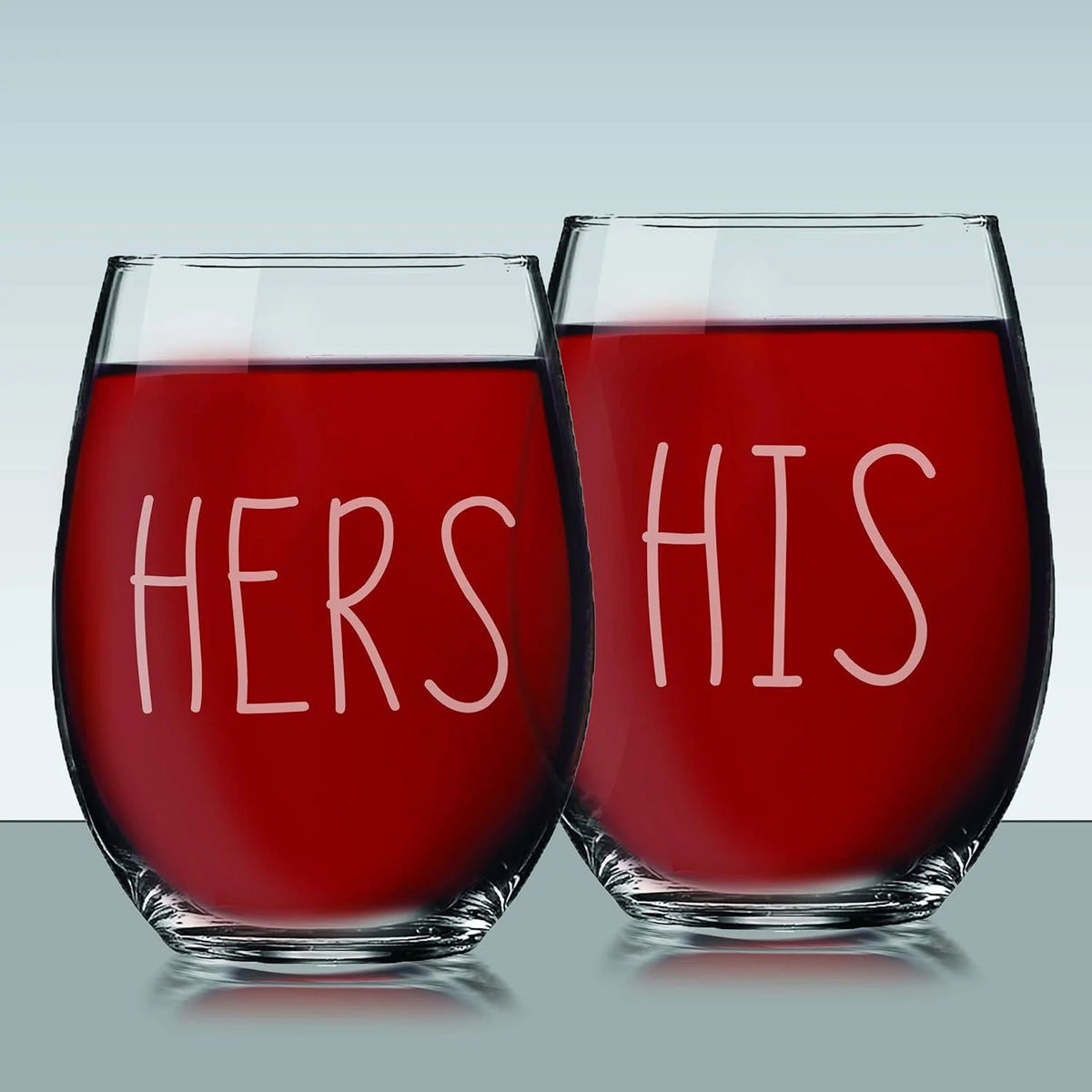 Stemless Wine Glasses Set Of 2 A3157