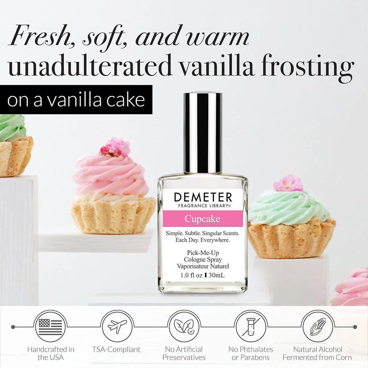 Cupcake Cologne Spray 1 oz S6865