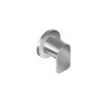 Two Way Diverter Valve Round Trim Plate with Lever Handle in Architectural Black D81334