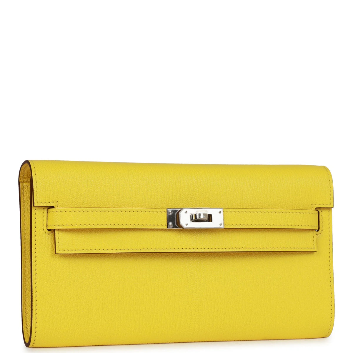 Jaune Citron Chevre Wallet R354