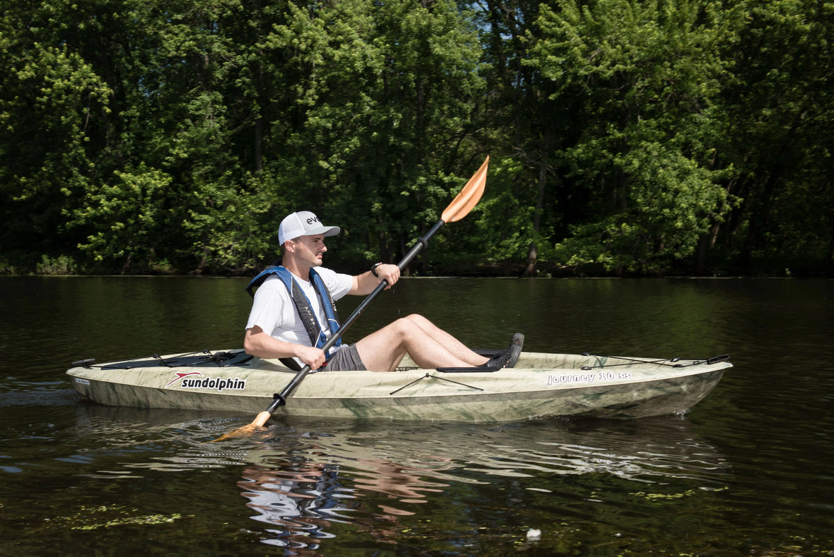 Grass Sit-on Angler Kayak, Paddle Included I913508