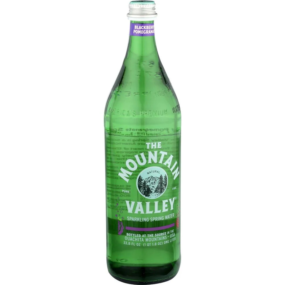 Blackberry Pomegranate Sparkling Water, 1 Liter, 12 per Case G155