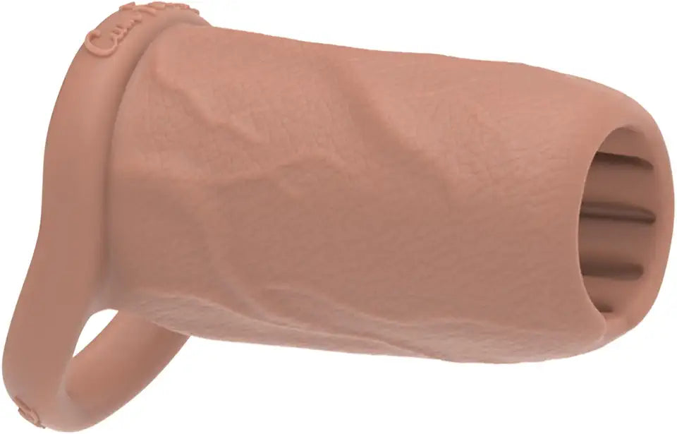 Penis Sleeve 4" L x 2" W Platinum Silicone L400