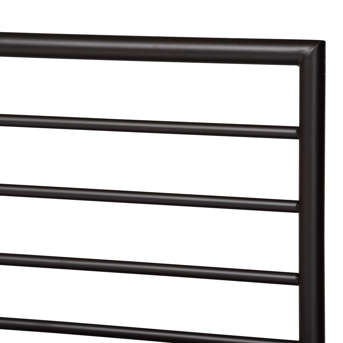 Black Full Engineered Wood Platform Bed M293