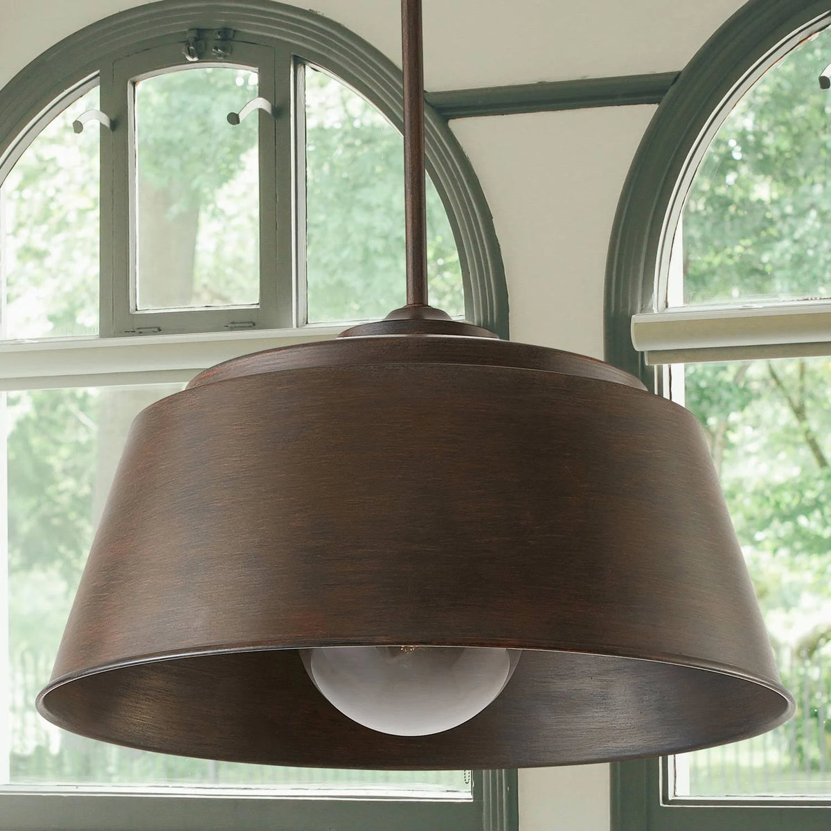 Semi Flush Mount Light, Nordic Grey J203