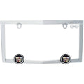 Cadillac License Plate Frame Chrome D205