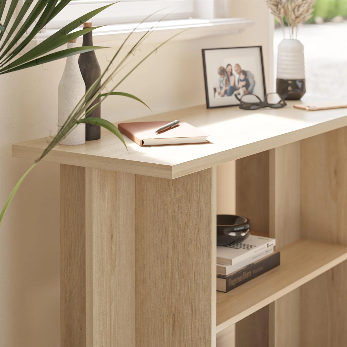 Light Oak Console Table K789