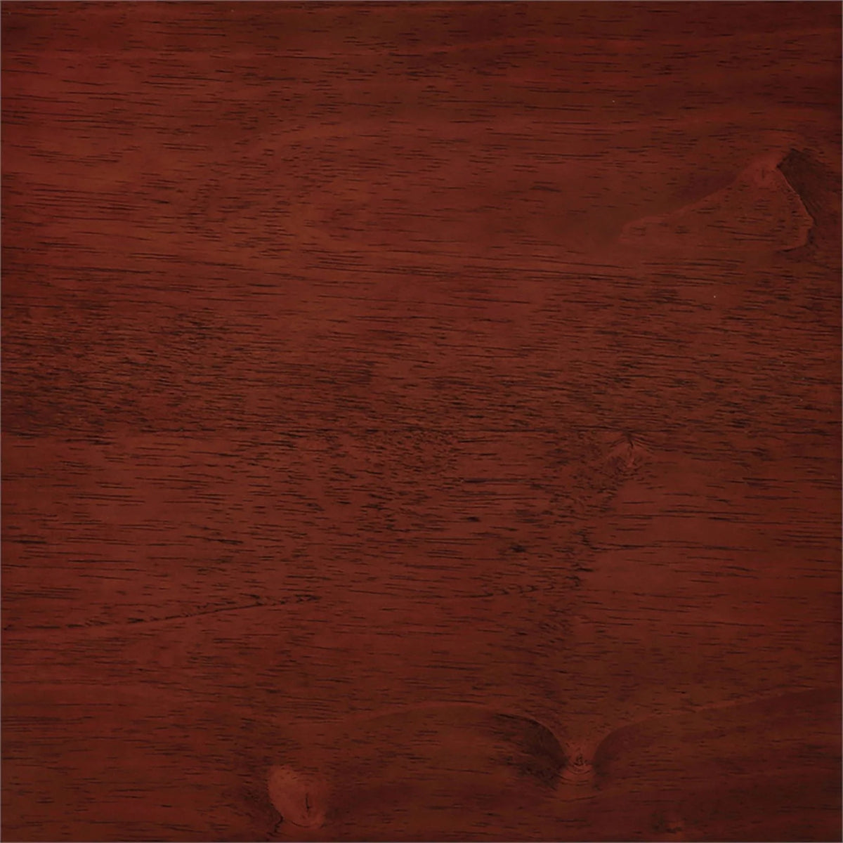 Round Coffee Table with Shelf Mahogany Wood Finish J621346