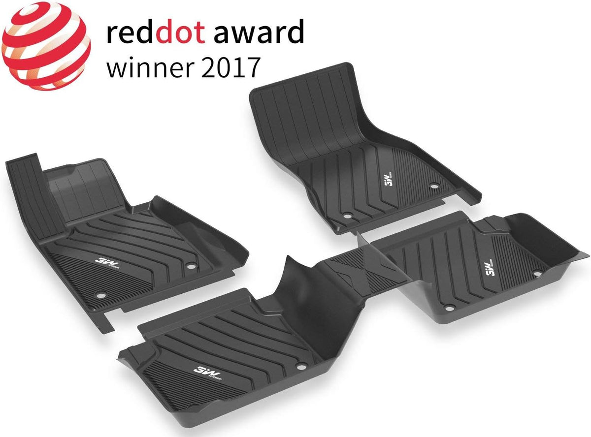 Black TPE All Weather Car Mats Full Set P936762