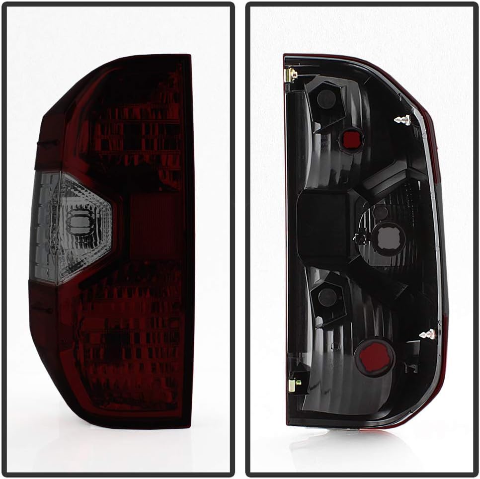 Red Smoked Tail Lights for Toyota Tundra Pickup Truck Z700