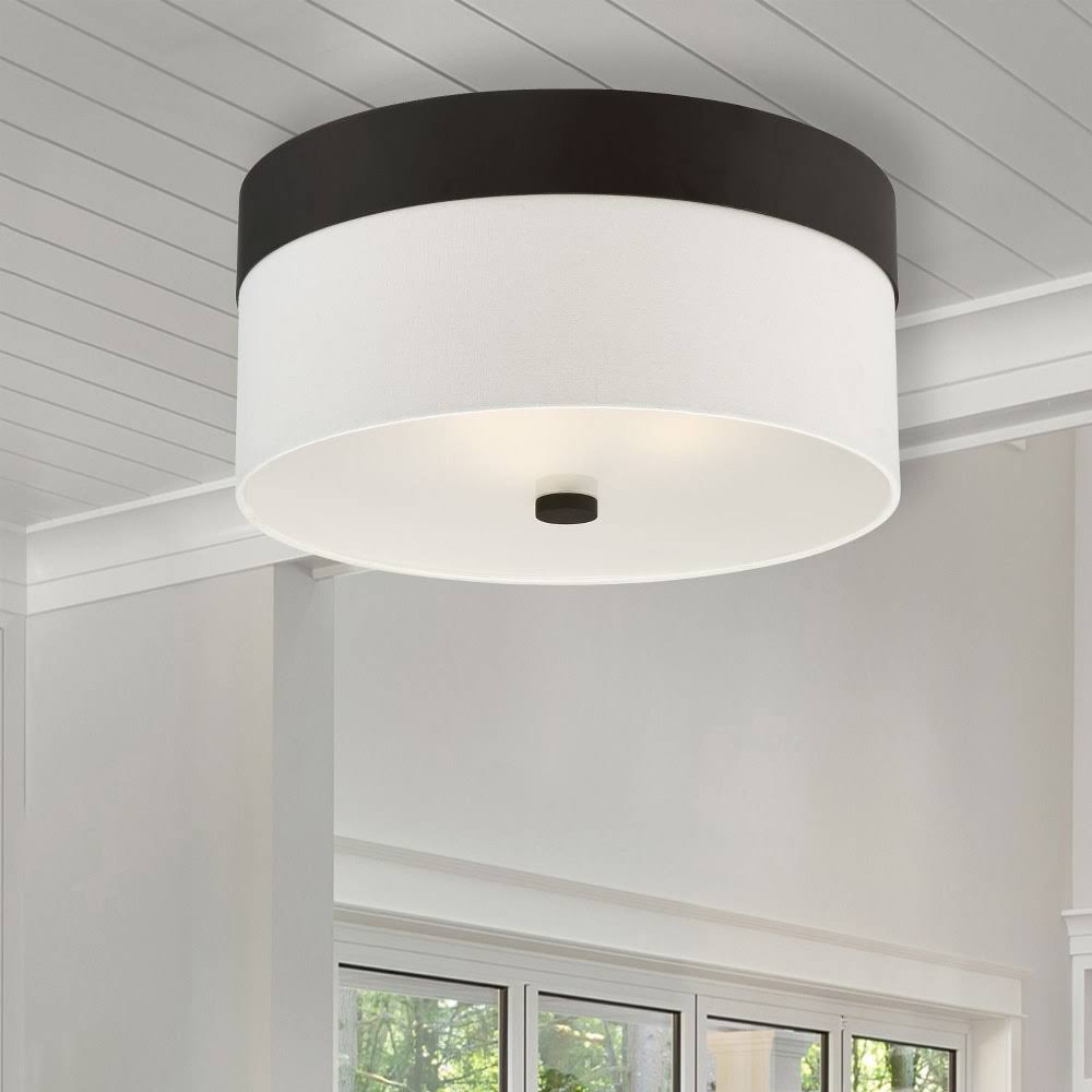 Polished Nickel 3 Light Ceiling Mount Q695