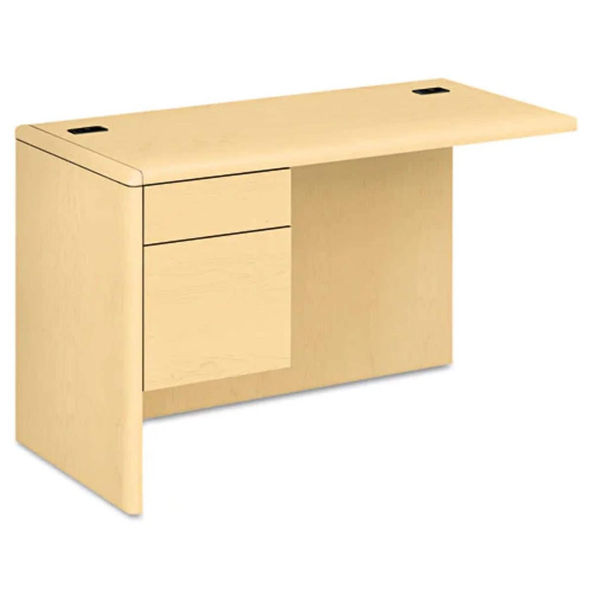 Left 3/4 Pedestal Workstation Return N6234