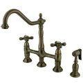 Kitchen Faucet with Brass Sprayer O695634