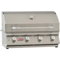4 Burner Stainless Steel Gas Barbecue Grill L116326