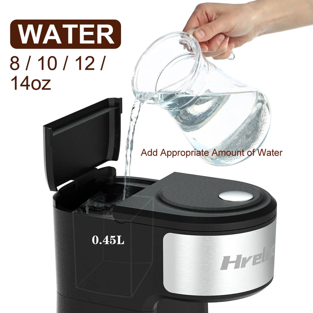 2-Way Single Serve Coffee Maker with 8-14 oz Brew Size X5990