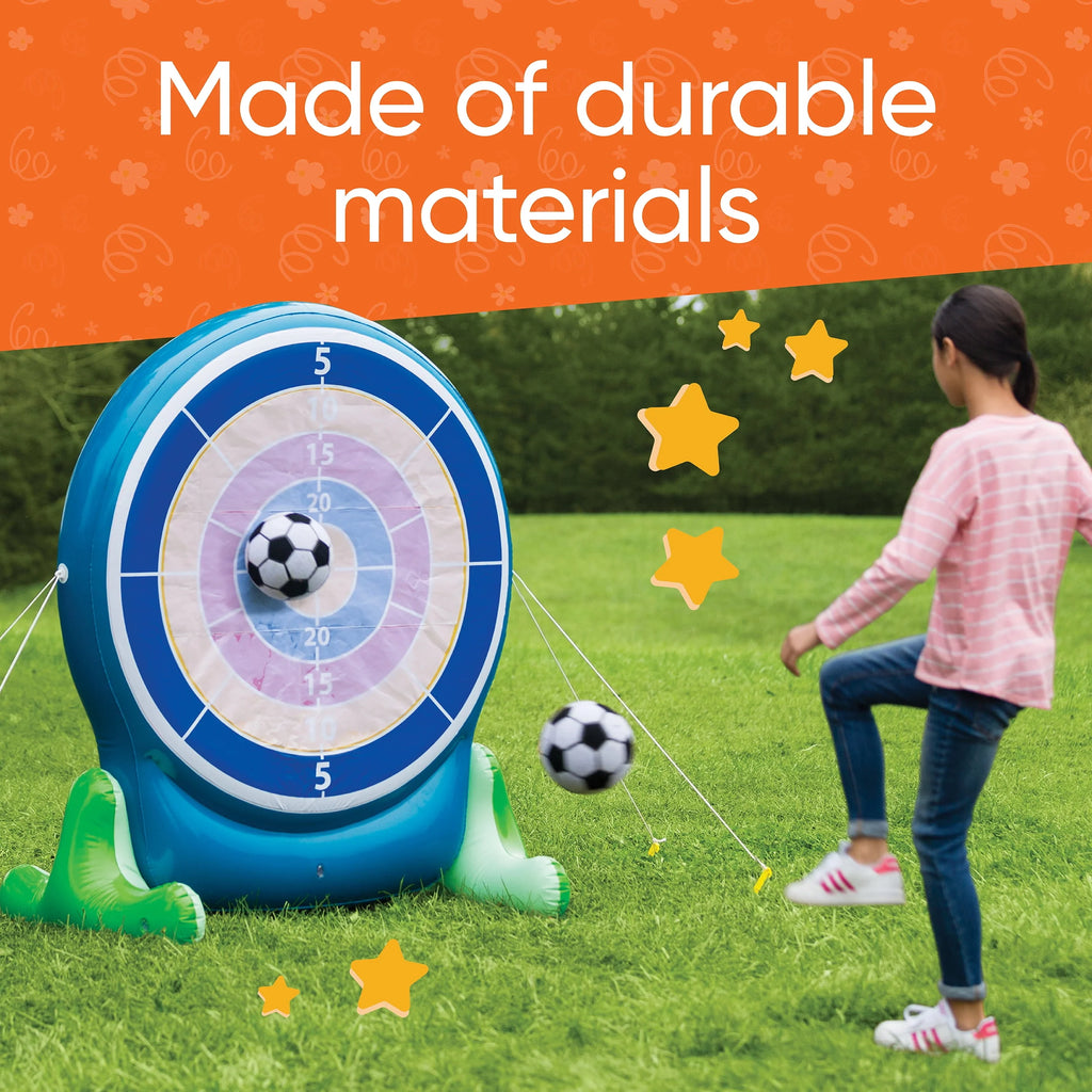 57-Inch Inflatable 2-in-1 Darts and Soccer Game Z437