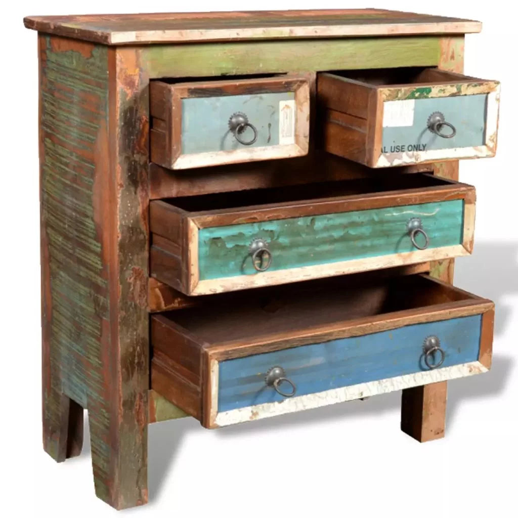 Reclaimed Wood Buffet Sideboard with 4 Drawers X566281