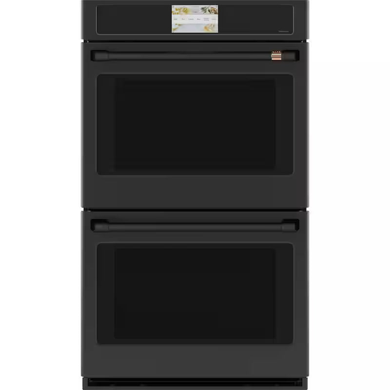 Flat Black Double Wall Oven Handle Kit B71447