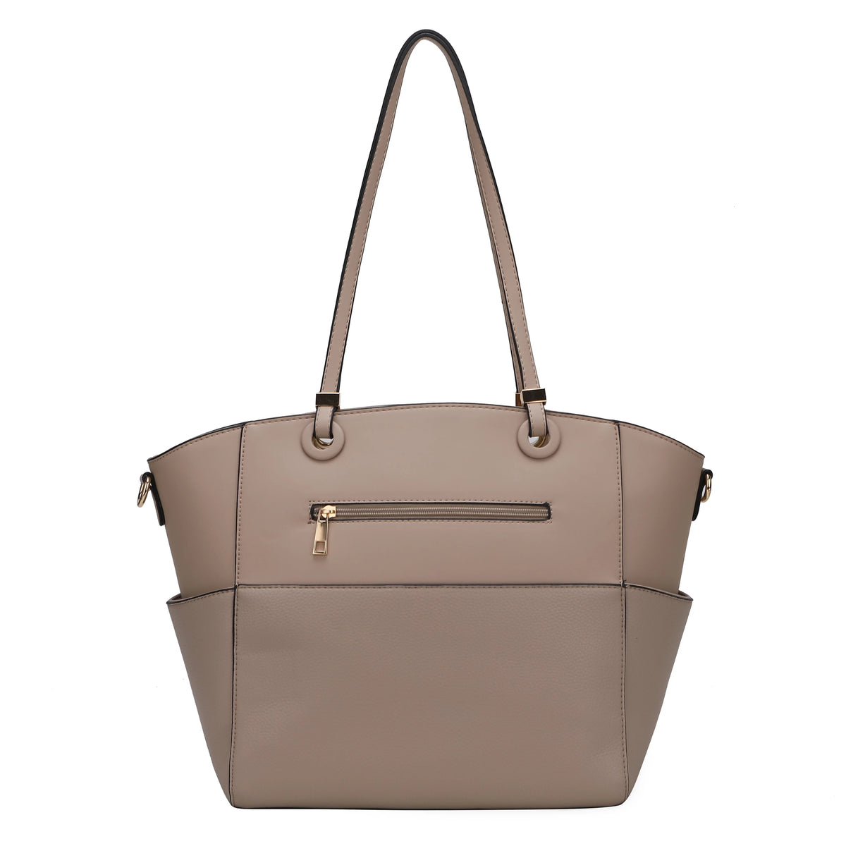 Vegan Leather Womens Tote Bag with Wallet J174