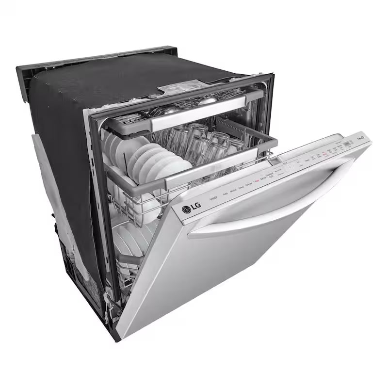 24 in. Stainless Steel Smart Top Control Dishwasher with 1-Hour Wash and Dry S833213