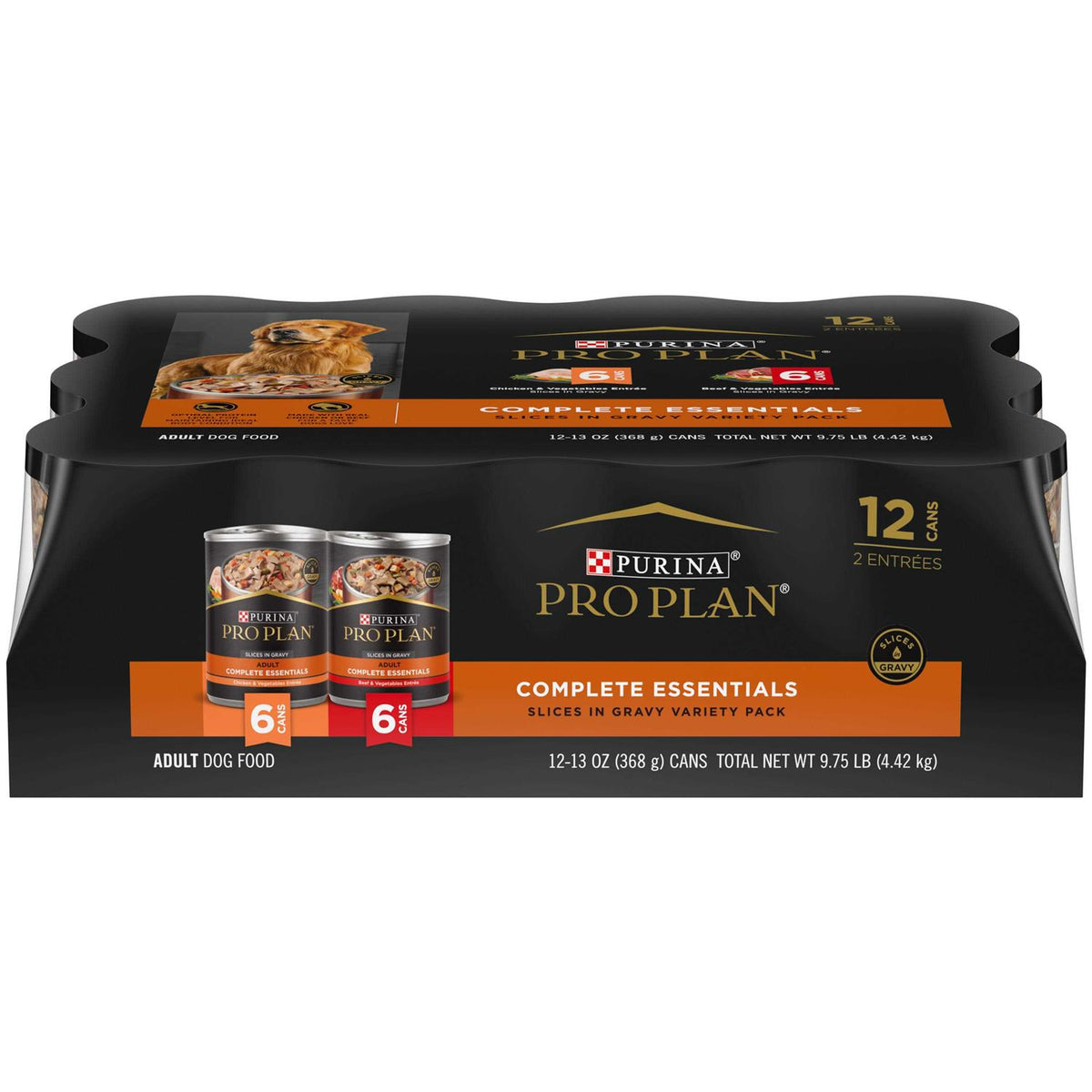 Complete Essentials Wet Dog Food Variety Pack Q542692