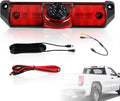 Rear View Backup Camera with Third Brake Light Waterproof Night Vision Reverse Camera Built-in Microphone Pack of 2 A3797