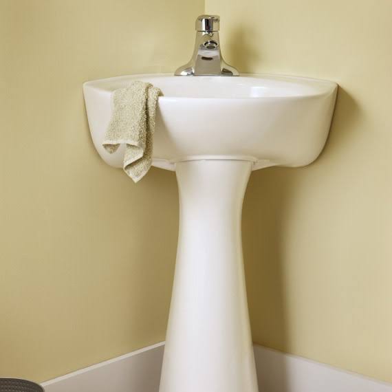 White Wall Mount Bathroom Sink U7040