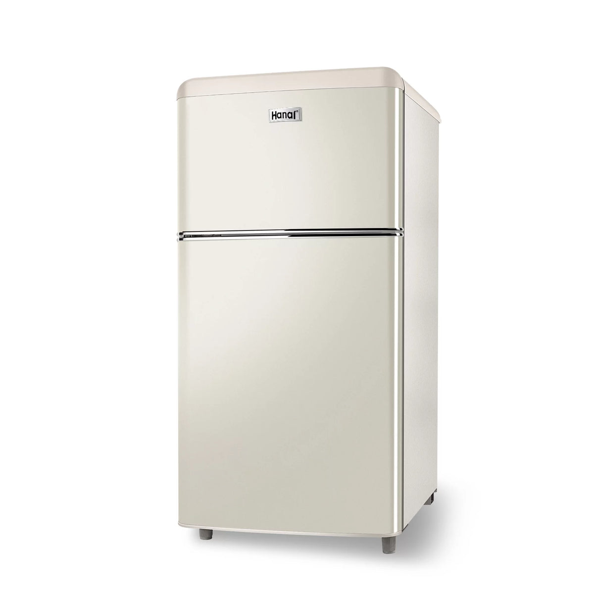 3.5 Cu Feet Two Door Mini Fridge with Freezer, Black O9300