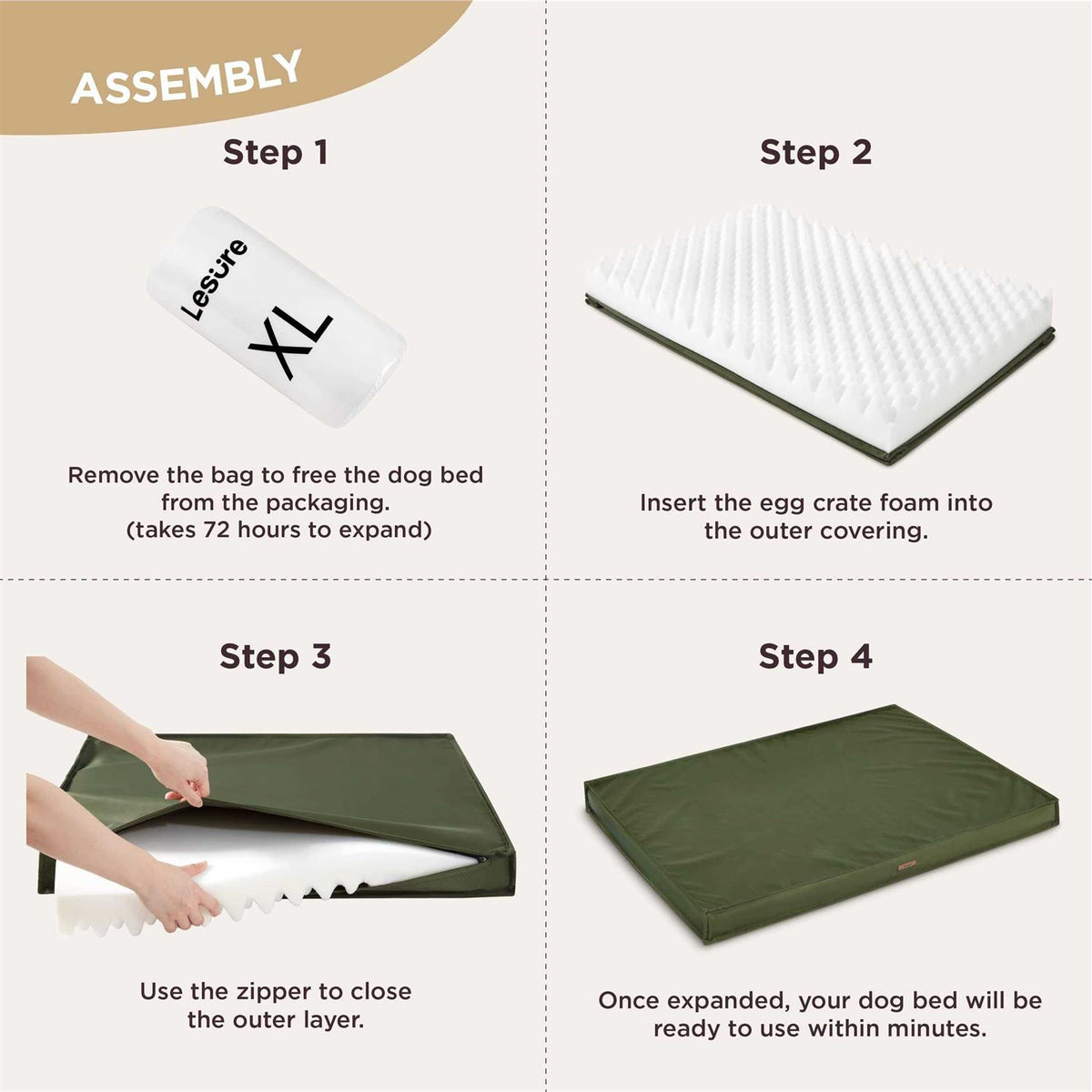 Waterproof Oxford Fabric Dog Bed G550