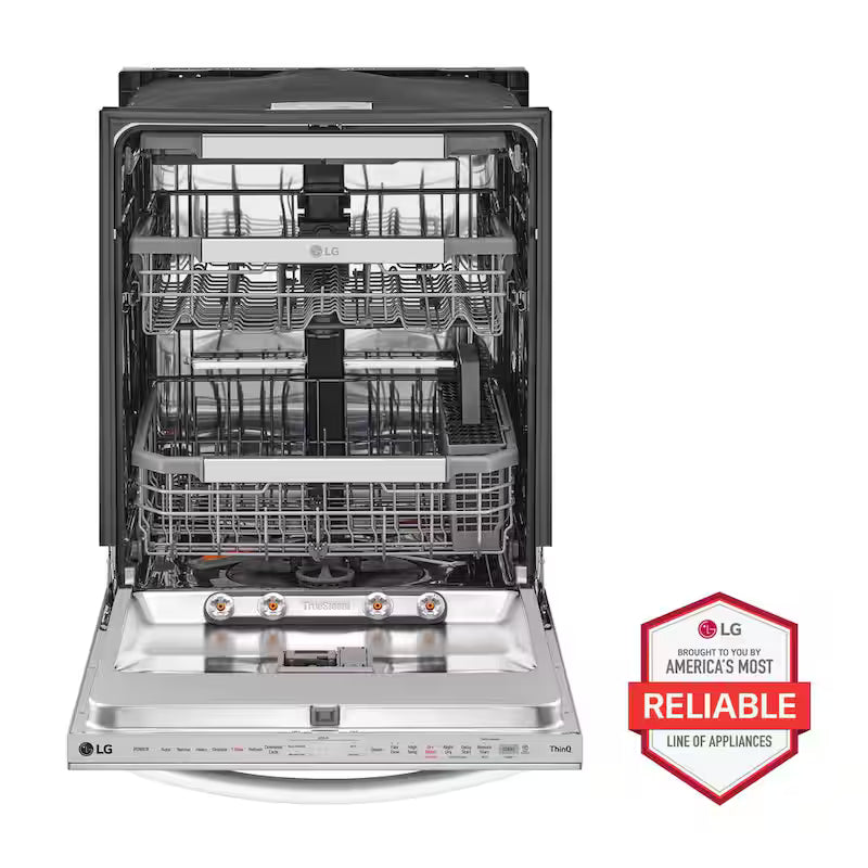 24 in. Stainless Steel Smart Top Control Dishwasher with 1-Hour Wash and Dry S833213