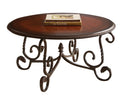 Round Wood Coffee Table A1035