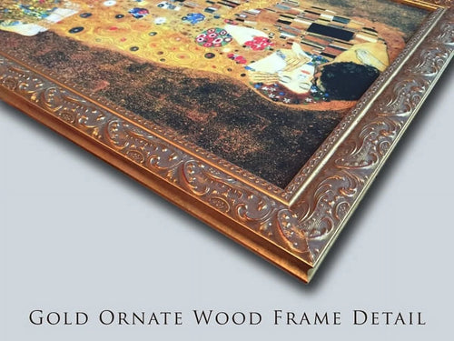 24x18 Gold Ornate Wood Framed Canvas Art N85325