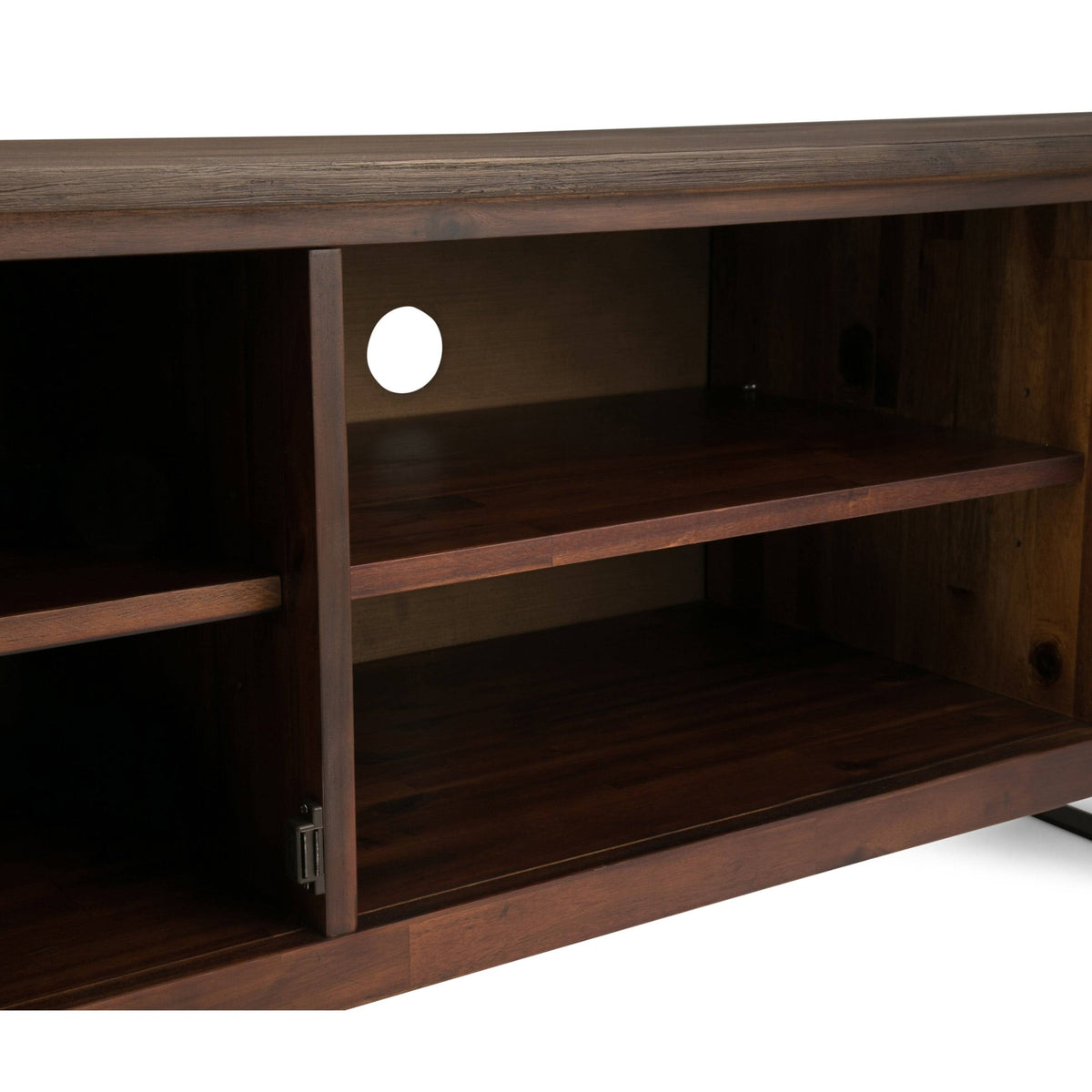 Solid Acacia Wood TV Media Stand B5599