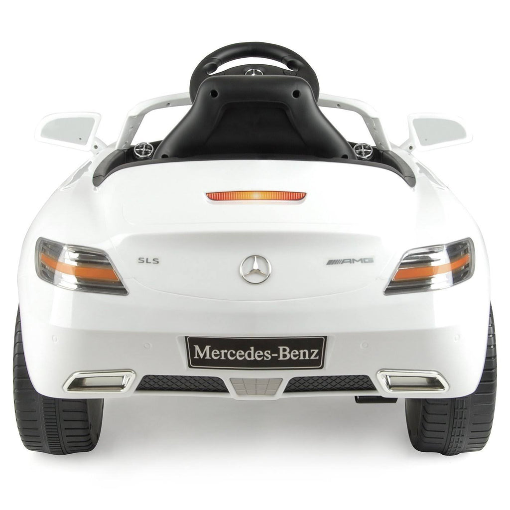 White Electric Ride on Car J625606