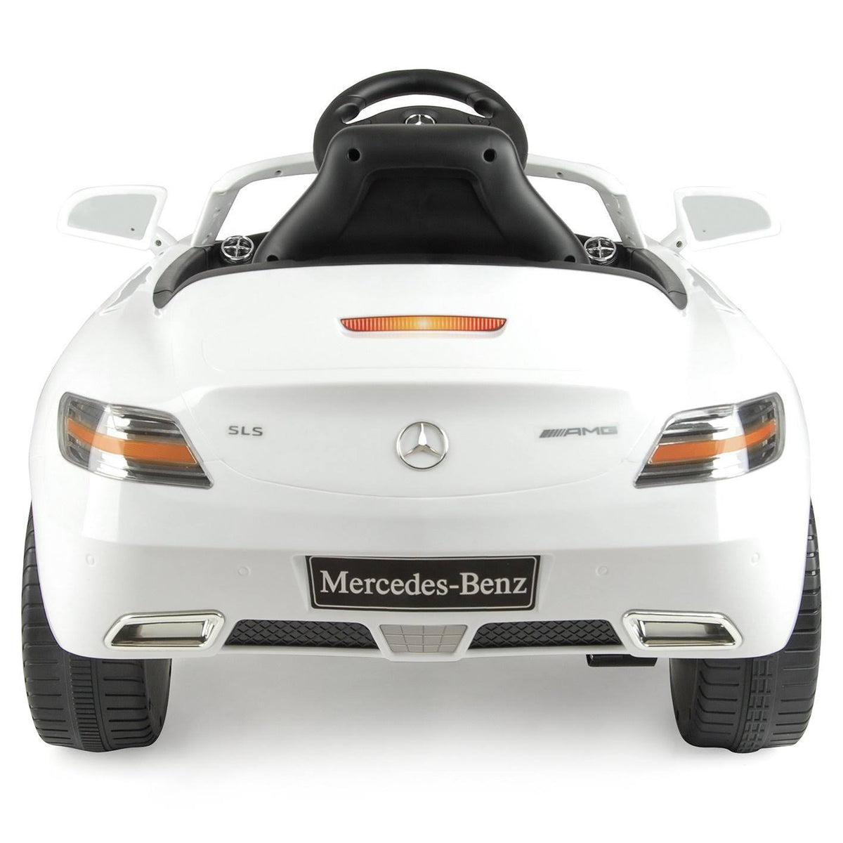 White Electric Ride on Car J625606