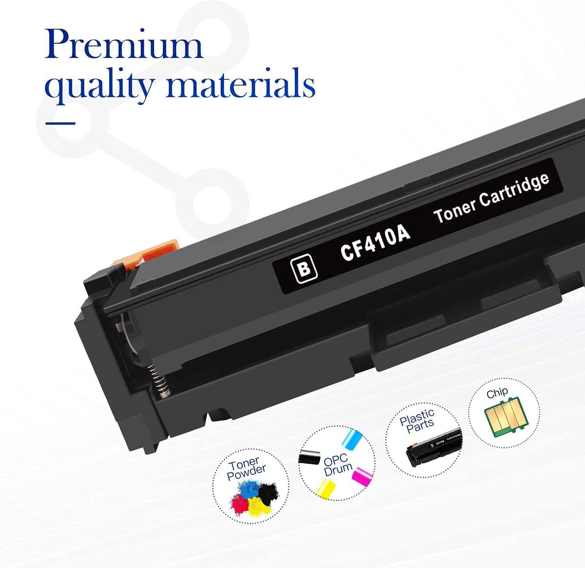 Compatible Toner Cartridges 1BK+1C+1M+1Y B3752